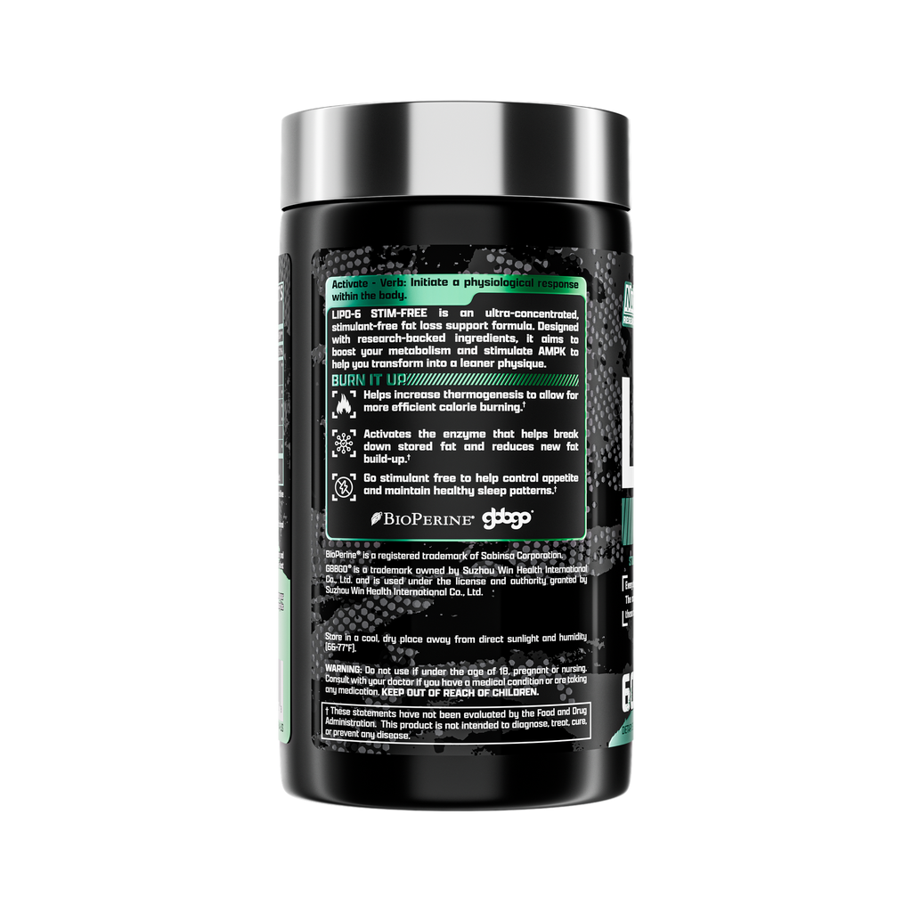 Official ingredient_panel — NTRX-L6SF-60