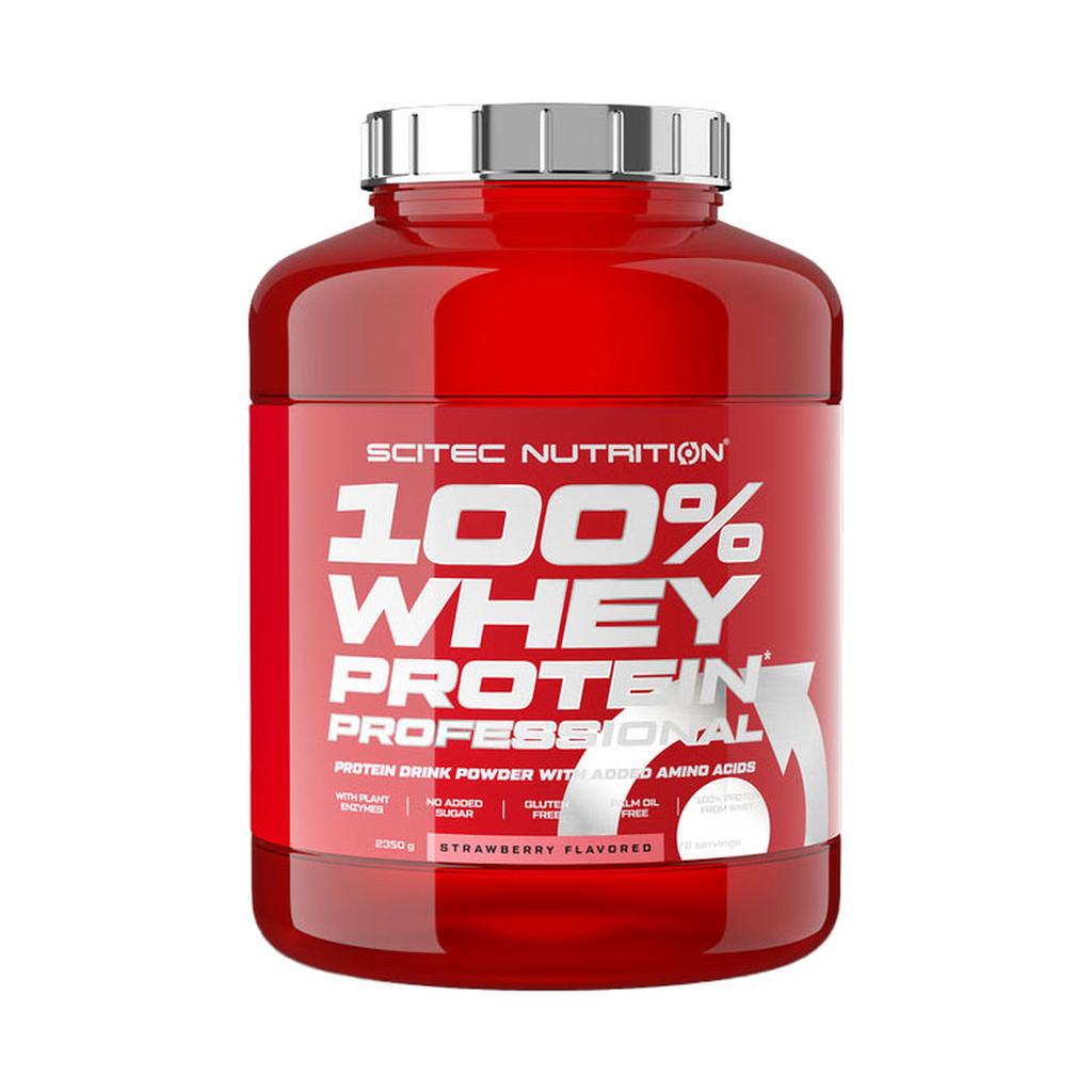 [SCT-WHEY-235-STR] Scitec Nutrition 100% Whey Protein Professional (Strawberry, 2.35 kg)